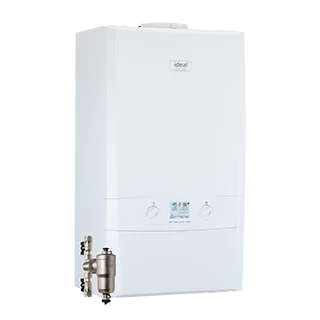 A-rated combi boiler — Essential package